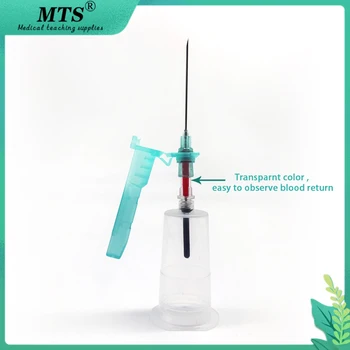 MTS Stilou de Unică folosință Tip Ac de Colectare a Sângelui cu Titularul Transparnt de culoare ușor pentru a observa întoarcerea sângelui 0