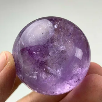 Naturale Guardian Ametist Mingea Prime Piatră Prețioasă Lustruit Ambarcațiuni Cadouri Violet Cristal De Cuarț Piatră Sfera De Vindecare Decor Acasă