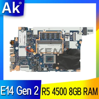 NM-C771 Pentru Lenovo ThinkPad E14 Gen 2 Laptop Placa de baza GE420/GE520 NM-C771 cu CPU R5 4500 RAM 8GB DDR4 100% Testat pe Deplin