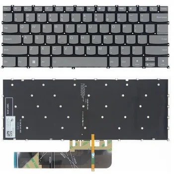 NOI Pentru Lenovo Yoga 7-14ITL5 7-14ARE05 7-14IIL05 Gri cu iluminare Tastatura Laptop Fara Rama