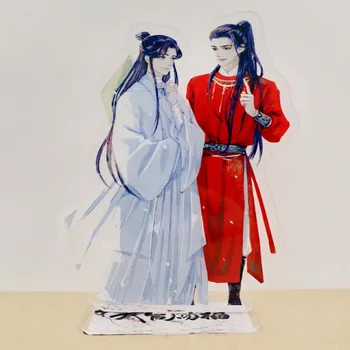 NOI Tian Guan Ci Fu Hua Cheng Xie Lian Laser Stand Figura Jucărie Decor Birou Anime Cosplay Acrilice Model de Placa de Colectie Cadouri de Crăciun