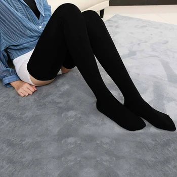 NOI Șosete până la Genunchi pentru Femei din Bumbac Coapsei Deasupra Genunchiului Ciorapi Pentru Femei Fete 2022 Cald 80cm Super Ciorap Lung Sexy Medias 0
