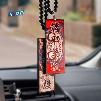 Noizzy Alunga Relele Masina De Agatat Ornament Binecuvântare Amuleta Japonia Stil Accesorii Auto Oglinda Retrovizoare Pandantiv Cu Margele Acrilice