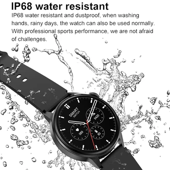 Noua Moda NFC Smart Watch Bărbați Bluetooth Apel Sport Track GPS Ceasuri Femei de Ritm Cardiac ECG Pentru Smartwatch Samsung, Huawei, Xiaomi 2