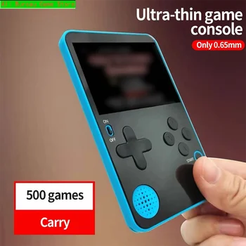 NOUL 500 în 1 Joc Video Retro Console Portabile de 2.4 inch Portabil de Culoare Jucător Joc consola Copii Portatil consolas de videojuegos 0