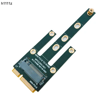 NOUL Mini PCI-E pentru a NVME Adaptor de Card de Bord Converter Montantului plăcii de extensie Acceptă 2230 2242 2260 M. 2 2280 NVME PCIE M Cheie M2 SSD