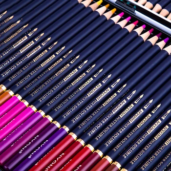 Nyoni 24/36/48/72/120Colors Gras de Culoare Creion Schiță Creioane Colorate Set Fier Cutie Pentru Artist Desen Școală de Artă 5