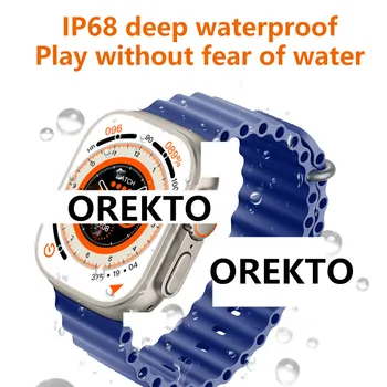 OREKTO en-Gros Bluetooth Ceas Inteligent 173 Sport Moduri de Bărbați Z59 Ultra rezistent la apa IP68 Smartwatch Seria 8 Femei pentru Android ios 2