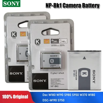 Original Sony NP-BK1 NP-BK1 aparat de Fotografiat Acumulatorul DSC W190 S750 S780 S950 S980 W370 W180 DSC-W190 S750 DSC-S780 DSC-S950 DSC-S980