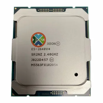 Original Xeon E5-2640V4 E5-2640V4 2.40 GHZ 10-Core 25MB SmartCache E5 2640 V4 FCLGA2011-3 90W E5-2640 V4 Transport Gratuit