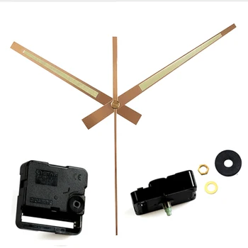 Ostar S11 Matura Tăcut Ceas Mișcarea Cuarț Ceas de Perete Cu Mecanism de Aur 98# Mâinile DIY Kituri 0