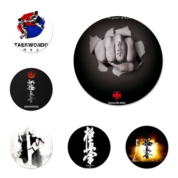 Oyama Karate Kyokushin Icoane Ace Insigna Decor Broșe Metalice Insigne Pentru Haine Rucsac Decor