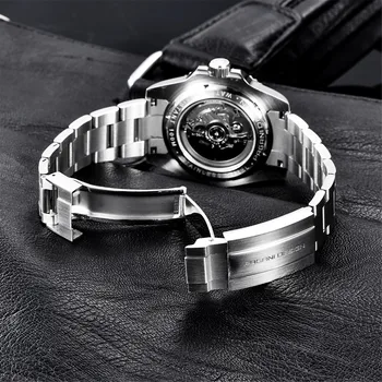 PAGANI DESIGN de Lux de Top Bărbați Ceas Mecanic 40mm din Oțel Inoxidabil, Sticlă de Safir rezistent la apa Chronograph Automatic Reloj Hombre 5