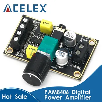 PAM8406 Bord Amplificator Digital de Putere Clasa D DIY Mic Difuzor 5W+5W Dual Channel Stereo 5V Amplificator de Putere Module