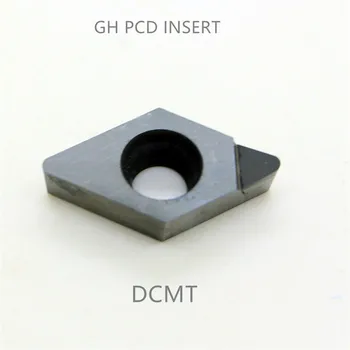 PCD sfat cnc introduce diamant strung CNC de Cotitură instrumente DCMT0702 TNMG160408 CCMT DNMG-un colț de frezat insertii 1