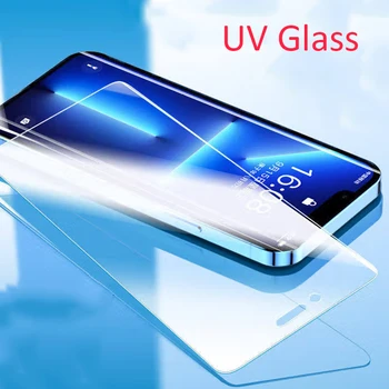 Pentru Apple Iphone 13 Pro Max Mini UV Lichid Protector de Ecran 3D Full Capac din Sticla Temperata pentru Iphone 13pro Max Sticlă de Protecție