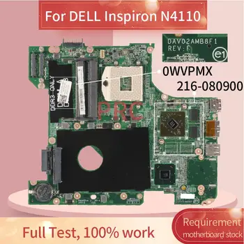 Pentru DELL Inspiron 14R N4110 HM67 Laptop Placa de baza NC-0WVPMX 0WVPMX DAV02AMB8F1 216-080900 1G DDR3 Placa de baza Notebook