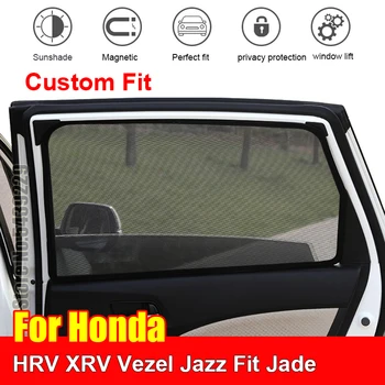 Pentru Honda HRV XRV Vezel Jazz se Potrivesc de Jad Parasolar Accessori Fereastra de Acoperire Parasolar Cortina cu Ochiuri Umbra Orb a se Potrivi Personalizat