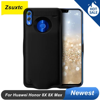 Pentru Huawei Honor 8X Caz Baterie de Backup Inteligent Încărcător Caz Acoperire Pachet Banca de Putere Pentru Huawei Honor 8X Maxim a Bateriei Caz