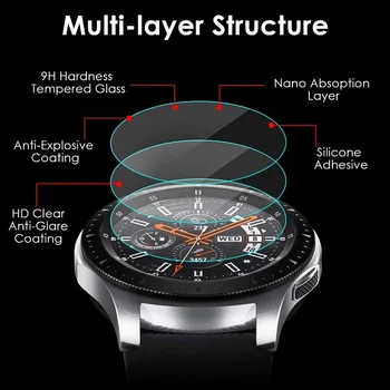 Pentru Huawei Watch 3 Pro Sticlă 3pcs Ecran Protector Pentru Huawei Watch3 3Pro de Protectie din Sticla Temperata Smartwatch HD 9H Film de Acoperire 2