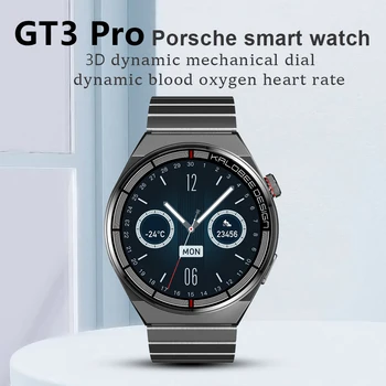 Pentru Huawei Watch GT3 Pro Noi Afaceri de apelare Bluetooth Ceas Inteligent Bărbați NFC, Ecran Tactil Complet de Ritm Cardiac tensiunea Arterială Smartwatch 0