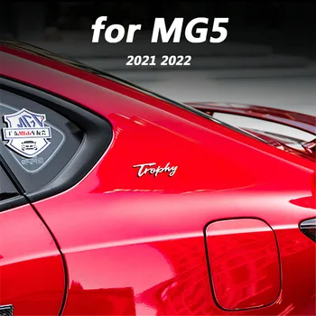 pentru MG5 2021 2022 Auto exterioare accesorii decor DIY partea corpului scrisoare patch paiete 1buc