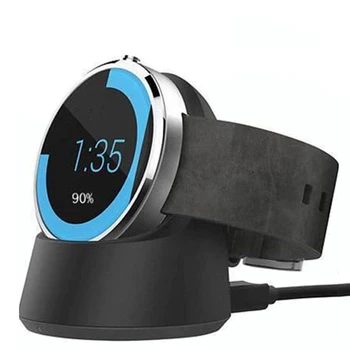 Pentru Motorola Moto 360 Ceas Inteligent QI Wireless Charging Cradle Dock Încărcător Cablu 0