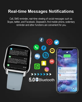 pentru Ulefone Power Armor 18T X11 Pro Smart Watch Bluetooth Apel Personalizate Cadrane de Sănătate Monitor Jucător de Fitness Bratara Smartwatch 5