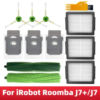 Perie principală Perie Laterală Filtru Hepa Sac de Praf de Înlocuire Pentru iRobot Roomba J7+ / J7 Aspirator Robotizate Piese de Schimb, Accesorii