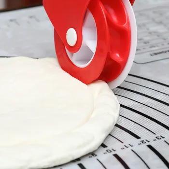 Pizza Tăietor de aluat de Placinta Decor Cutter Plastic roti Role pentru Pizza, produse de Patiserie Crusta Plăcintă de Copt Cutter pizza lopata