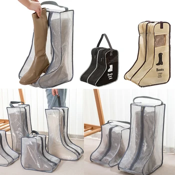 Portabil Cizme de Ploaie Sac de Depozitare Praf-dovada Pantofi Organizer cu Fermoar Husă de Călătorie Pantofi de Protecție Titularul Pungă Dulap Organizator Geantă