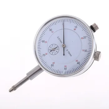 Precizie 0,01 mm Dial Indicator Indicator 0-10mm Metru Precis 0,01 mm Rezoluție Indicator Indicator Mesure Instrument Instrument comparator cu Cadran