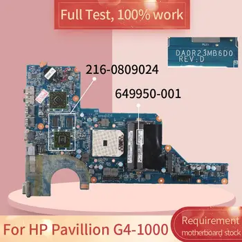 R23 649950-001 Pentru HP Pavilion G4-1000 G6-1000 HD6470 S1 Notebook Placa de baza DA0R23MB6D0 216-0809024 Laptop Placa de baza