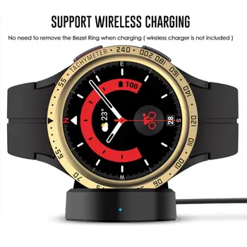 Ramă de Metal Inel de Styling Caz Pentru Samsung Galaxy Watch 5 Pro 40mm/44mm Smartwatch Acoperi Sport Adeziv Caz Bara de protecție Caz Ring 4