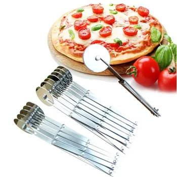 Reglabil Divizor Aluat pentru produse de Patiserie Pizza Wheel Cutter Paste Roata Cuțit din Oțel Inoxidabil Roata Separator 3/5/7 Roți de Tăiere