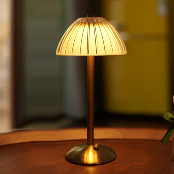 Senzor Touch Diamond Lampa de Masa LED-uri Desktop Lumina de Noapte Nordic Retro Bar Lămpi de Birou, Hotel, Dormitor, Noptiera de Iluminat din Cristal