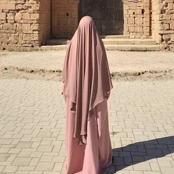 Simplu Mult Khimar Femeile Musulmane Hijab Headcover Cap Eșarfă De Rugăciune Islamice Îmbrăcăminte Dubai, Arabia, Turcia, Indonezia Frizură Himars 0