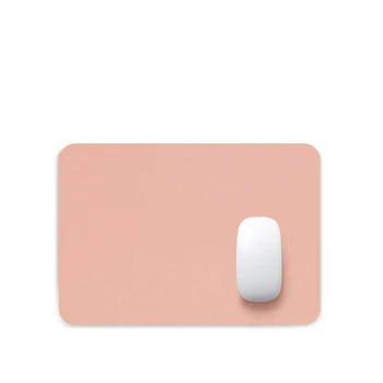 Simplu Solid de Culoare din Piele PU Mouse-ul Mat Anti-alunecare rezistent la apa 25*21cm Mouse Pad Rechizite de Birou Accesorii de Birou Set 5