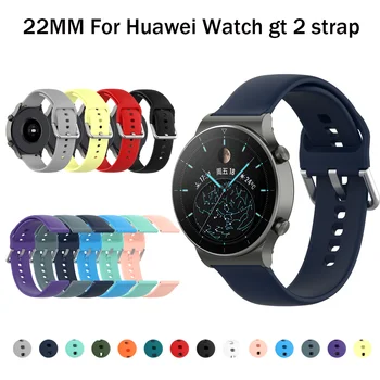 Sport, Curea Silicon pentru Huawei Watch GT 2 Pro Trupa de Înlocuire Curea de mână Brățară Moda Watchbands pentru Huawei Watch GT2 Pro 0