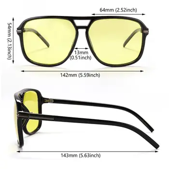 Sport în aer liber Ochelari Anti-Orbire Protecție UV de Conducere Ochelari Polarizati ochelari de Soare de Noapte Viziune Ochelari de Pescuit 3