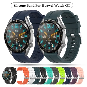 Stil oficial Banda de Silicon Pentru Huawei Watch GT Original Watchband Pentru Huawei GT2 46mm/GT 2 Pro Bratara de Înlocuire Brățară 0