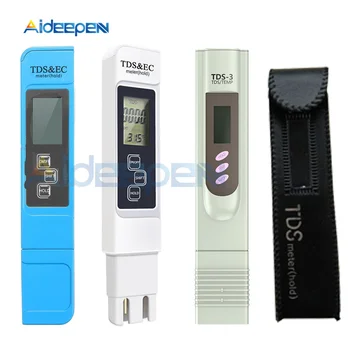 TDS CE Metru TDS-3 Temperatura Tester Pen 3 In1 Funcție de Conductivitatea Apei Instrument de Măsurare a Calității TDS&CE Tester 0-9990ppm 0