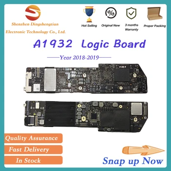 Testat Pentru Macbook Air A1932 Placa de baza i5 8G 128g 256g 2018 2019 Anul Logica Bord Cu Touch ID Butonul 820-01521 EMC 3184