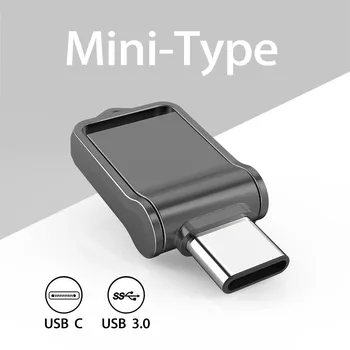 TOPESEL32GB 64GB 128GB OTG Tip C USB 3.0 Flash Drive Mini Extern, Stick de Memorie pentru SmartPhone-uri, MacBook-ul, Tableta, Samsung Galaxy 0