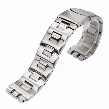 Trupa ceas Pentru Swatch YCS YAS YGS IRONIE Curea Argint Solid din Otel Inoxidabil Curea Barbati /Femei Brățară de Metal 17mm 19mm 3