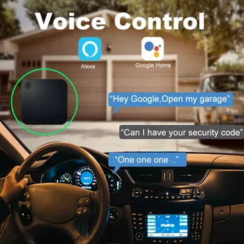 Tuya Wifi Garaj Usa Comutator Inteligent Usa de Garaj Controler Smart Home Vocea Conrtrol Funcționează Cu Alexa Google Smart Life APP 3