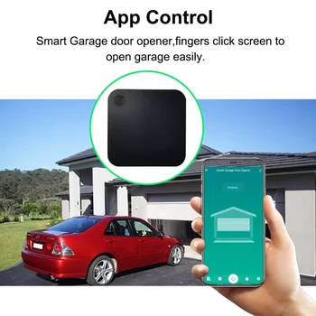 Tuya Wifi Garaj Usa Comutator Inteligent Usa de Garaj Controler Smart Home Vocea Conrtrol Funcționează Cu Alexa Google Smart Life APP 4