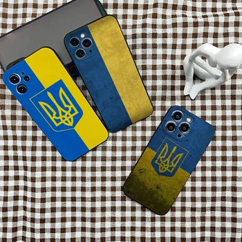 Ucraina Model de Pavilion Caz de Telefon Pentru Samsung Galaxy S20 S10 Lite S21 Fe S22 S30 Ultra S9 PLus 5G 4G Capac de Silicon TPU Fundas