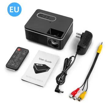UE Mici Mini Proiector Home LED Portabil Mini Proiector de Înaltă Definiție 1080P Proiector Media Player Built-in Difuzoare