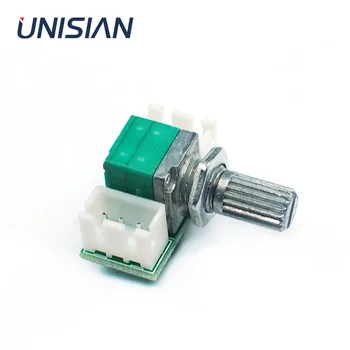 UNISINA R09 tip Potențiometru de volum de Sunet ajustor de intrare unic pentru Conector de ieșire Audio a modulului de control board ZJ-006